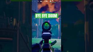 I killed Doctor DOOM fortnite fortniteclips gaming shorts fortniteshorts gamer [upl. by Furr]