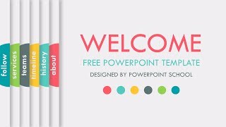 Free Animated PowerPoint Slide Template [upl. by Leinahtan]