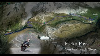 Furka Pass  von Realp nach Gletsch [upl. by Crescentia888]