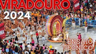 VIRADOURO 2024  Ensaio Técnico em 4K  Arroboboi Dangbé [upl. by Corvese]