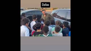 Kids are crazy after Shahid Afridi in Dallascricketer shahidafridi america dallas cricketlover [upl. by Bouton932]