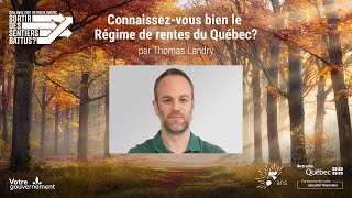 Connaissezvous bien le Régime de rentes du Québec [upl. by Nylrahs199]