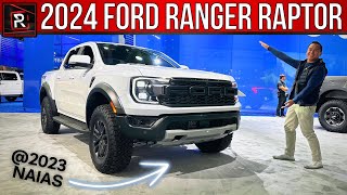 The 2024 Ford Ranger Raptor Is A Downsized OffRoad Performance Truck [upl. by Haynor]