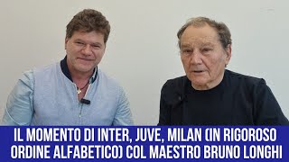 CERTEZZE E SPERANZE DI NERAZZURRI ROSSONERI E BIANCONERI Con Bruno Longhi [upl. by Gnilrets]