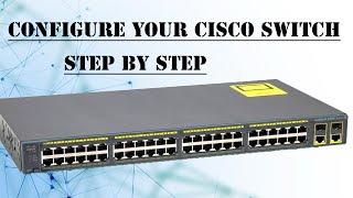 Cisco Switch basic Configuration Step by Step for Beginners  Youtube [upl. by Urd]