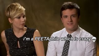 Josh Hutcherson being the funniest man alive for 6 minutes [upl. by Elocim]