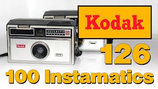 Kodak Instamatic 100  Overview and shooting [upl. by Honniball]