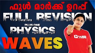 Plus One Exam  Physics Exam  Waves  Complete Revision  Exam Winner [upl. by Elleron406]