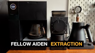 Fellow Aiden Extraction Testing  Brewing Profile Tasting Notes Extraction [upl. by Hillegass]