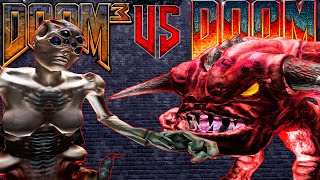 Vagary vs Pinky Classic  DOOM 3 Monster Infighting  RETRO ARENA  DOOM Battles [upl. by Caiaphas]