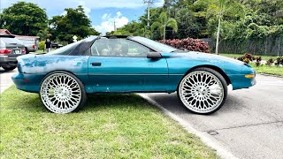 Lifting a 1995 Z28 Camaro on 28s [upl. by Liuqnoj]