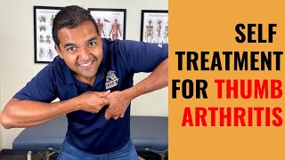 Self Treatment For A Stiff Arthritic Thumb Joint [upl. by Attenaj]