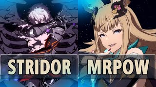 GBVSR🔥STridor Lucilius Vs MrPOW Metera🔥 High Level Gameplay [upl. by Lunt]