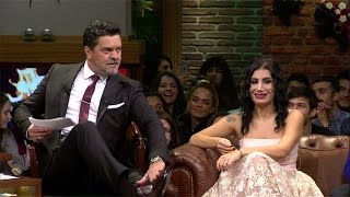 Beyaz Show  Beyaz Tolga Sarıtaşa neden tekme atmak istedi [upl. by Artened]