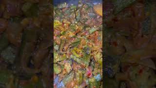 Bhindi Masala viral trending ytshorts shortsviral food facts best how waheeda shakil [upl. by Zacharias404]