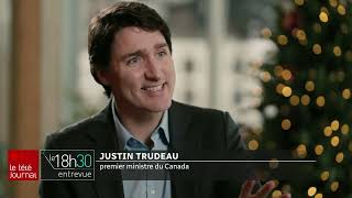 « Je n’ai pas fini mon travail »  entrevue avec Justin Trudeau [upl. by Roxanna]