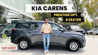 2024 Kia Carens Prestige Opt 6 Seater Walkaround  Car Quest [upl. by Tai]