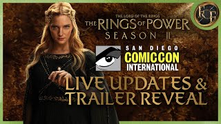 Rings of Power S2 COMICCON Hall H Panel LIVE UPDATES  TRAILER REVEAL [upl. by Greenstein]