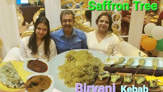 Delicious Kebab Biryani of Saffron Tree  Biryani restaurant in Kolkata [upl. by Wernda389]