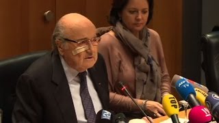 Sepp Blatter says he has become punching ball at FIFA [upl. by Kerin]