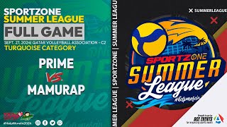 Full Game Prime vs Mamurap Turquoise Category  27 Sept 2024 [upl. by Odin]