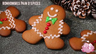 ❅ Recette de Biscuits de Noël Bonhommes en Pain dEpices ❅ [upl. by Celinda]