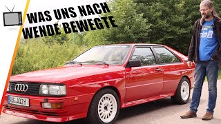 Audi Quattro Urquattro Damit war man vorn ein Traum der 80er und NachwendeJahre [upl. by Ahsenyl]