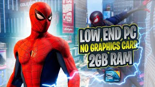 Best Open World Spiderman Games for low end pc  for 2gb ram no graphics card pc [upl. by Halpern]