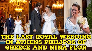 The last royal wedding in Athens Philipos of Greece and Nina Flor [upl. by Umeko]