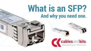 What is an SFP All things optical transceivers [upl. by Yruam360]