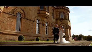 Jenni amp Matt  Cornhill Castle Scotland  Wedding Highlights Film [upl. by Eiclehc628]