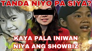 NATATANDAAN NIYO PA BA SIYA ITO PALA ANG NANGYARI SA KANYA KAYA BIGLA SIYANG NAWALA SA SHOWBIZ [upl. by Fendig168]