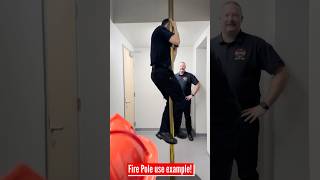 Fire Pole Use firefighter [upl. by Pierce969]