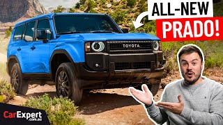 2024 Toyota LandCruiser Prado Sway bar disconnect but NO V6or hybrid  first look [upl. by Aros348]