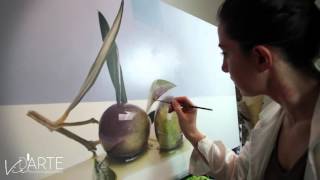 Hyperrealism  OLIO SU TELA  Vie DArte [upl. by Eba]