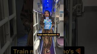 Train mein Domino’s 🍕 Shorts train dominos [upl. by Adis]