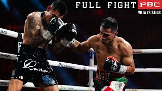 Villa vs Salas FULL FIGHT September 14 2024  PBC on Prime Video [upl. by Ymeraj]