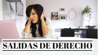 SALIDAS PROFESIONALES DE DERECHO Y EN QUÉ HE ESTADO TRABAJANDO [upl. by Reiser802]