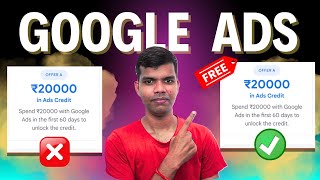 Google Ads Get Rs 20000 Promotional Code 2024 googleads code [upl. by Mihsah]