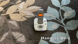 Panasonic KX TG4021N Ringing [upl. by Maxma380]