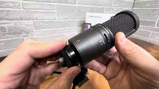 Review of Audio Technica AT2020 USB microphone [upl. by Ecille]