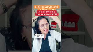 Hair Growth Journey from a 62 year old who opend a pharmacy for hair loss products hair growth [upl. by Ennayoj]