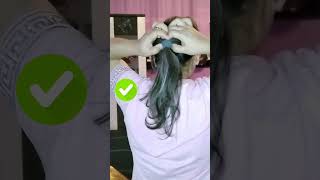 Ponytail hairstyles ✅ foryou tutorial easyhairstyle [upl. by Cordier]