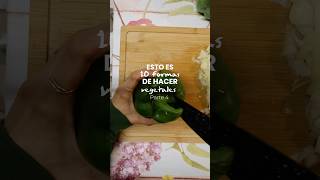 Parte 4 PIMIENTOS RELLENOS 🫑 recetasaludablepimientos [upl. by Seigel]