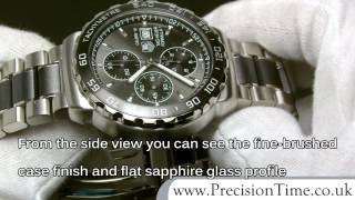 TAG Heuer CAU2010BA0873 F1 Automatic Chronograph Mens Watch Review [upl. by Noskcaj353]