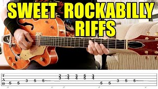 Sweet Rockabilly Riffs with TABS [upl. by Rennoc955]