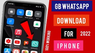 How To Download GB WhatsApp In iPhone  GB Whatsapp For iPhone  Install GB Whatsapp In Any iOS 2022 [upl. by Anihpesoj]