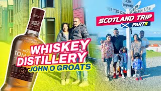 Scotland Trip Part3 John o groats whiskey Distillery Scotland Malayalam video [upl. by Rudman948]