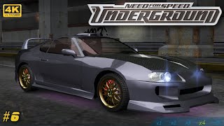 4K 🏁 Быстрейший в Олимпик сити  NFS Underground 6 [upl. by Yatnoj]