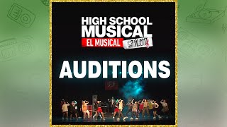 Auditions  High School Musical the musical Spanish version By quotAct Talentquot [upl. by Pasol]